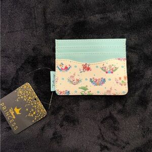 Disney Princess Floral Card Holder - Cream and Mint